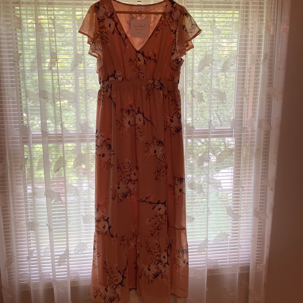 Isabel maternity dress
